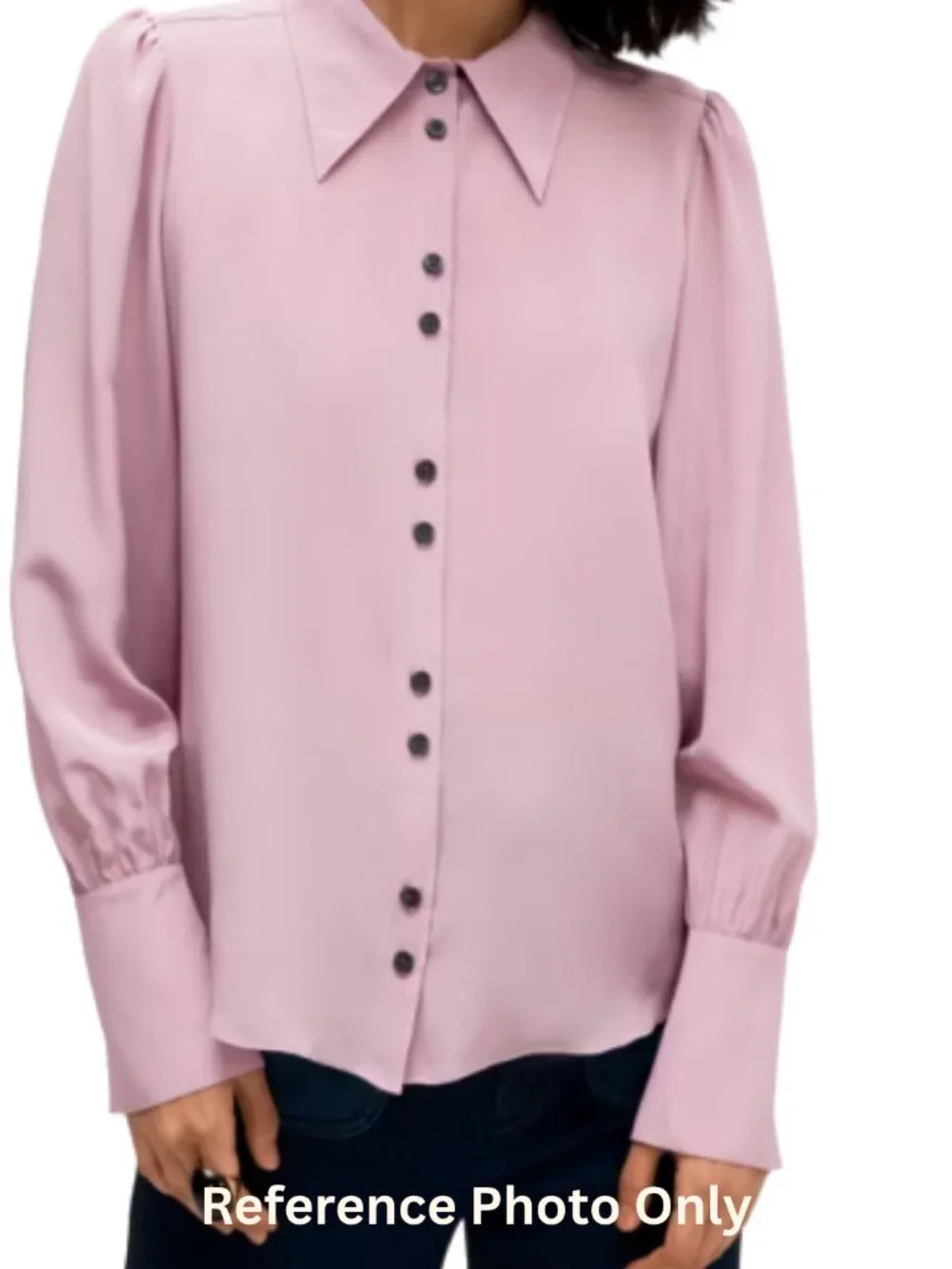 Kate Spade Silk Point Collar Blouse - Size L - New with Tag